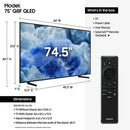 Samsung - 75” Class Q8F Series QLED 4K UHD SamsungVision AI Smart Tizen TV
