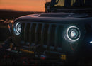 Oracle Jeep JL/Gladiator JT Oculus Bi-LED Projector Headlights - Amber/White Switchback
