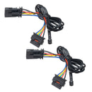 Oracle Jeep JL/Gladiator JT Oculus Bi-LED Projector Headlights - Amber/White Switchback