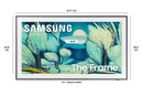 Samsung - 65” Class LS03FA The Frame Series QLED 4K UHD Art Mode SamsungVision AI Smart TV