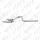 MBRP 05-09 Ford Shelby GT500 / GT Dual Split Rear Race Version, T409 4in Tips Exhaust System