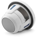 8.8-inch (224 mm) Marine Coaxial Speakers, Gloss White Trim Ring, Gloss White Sport Grille, - Installations Unlimited