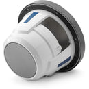 8.8-inch (224 mm) Marine Coaxial Speakers with Transflective™ LED Lighting, Gunmetal Trim Ring, Titanium Sport Grille - Installations Unlimited