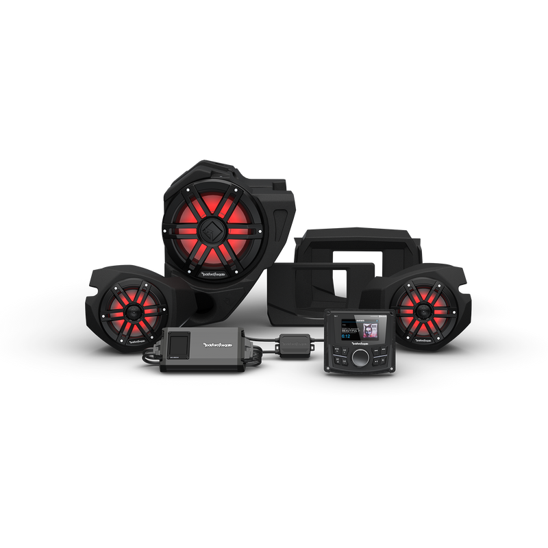 PMX-2, Front Color Optix™ Speaker & Subwoofer Kit for Select Polaris® RZR® Models (Gen-3) RZR14-STG3