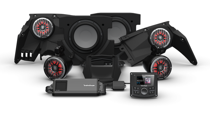 PMX-3, 1500 Watt, Front Color Optix™ Speaker, Dual Subwoofer and Rear Speaker Kit for Select X3 Models