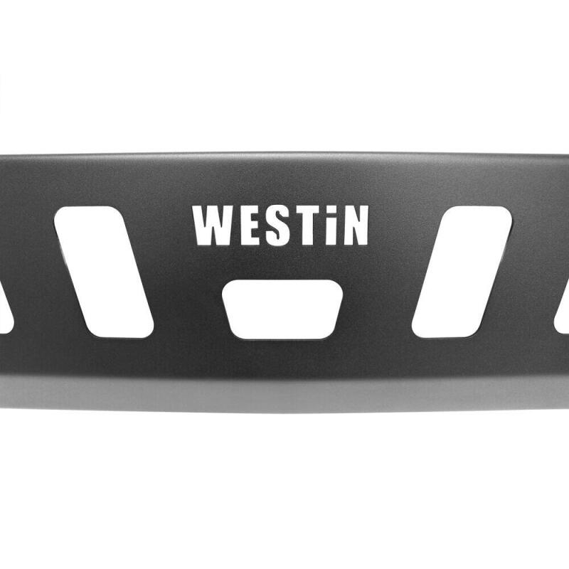 Westin 18-19 Jeep Wrangler JL Front Bumper Skid Plate - Textured Black