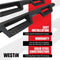 Westin HDX 05-20 Toyota Tacoma Drop Nerf Step Bars - Txt Black