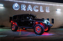 Oracle LED Illuminated Wheel Rings - Double LED - Red NO RETURNS