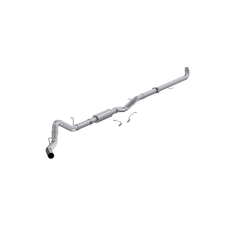 MBRP 01-04 Chevrolet 2500/3500 6.6L Duramax Aluminized Steel 4 Inch Downpipe Back Single Side Exit