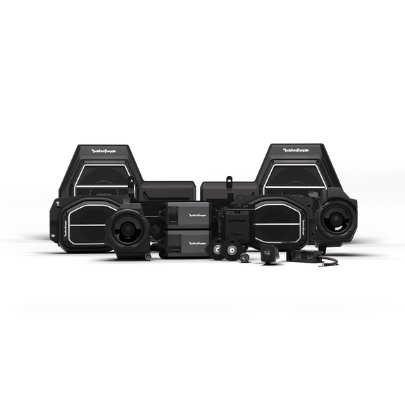 Rockford Fosgate 1,800 Watt All-In-One Audio Kit for Select 2018-2023 Jeep Wrangler Unlimited JL