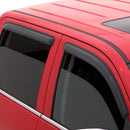 AVS 01-05 Chevy S10 Crew Cab Ventvisor Outside Mount Window Deflectors 4pc - Smoke