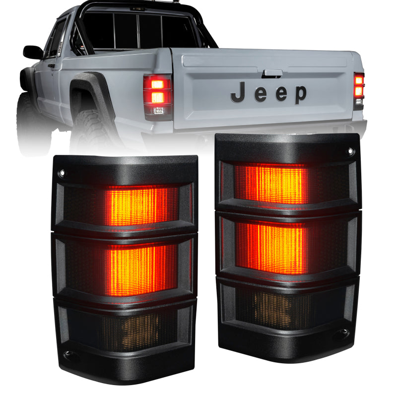 ORACLE Lighting Jeep Comanche MJ LED Tail Lights - Tinted Lens