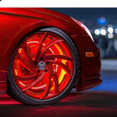 Oracle LED Illuminated Wheel Rings - Double LED - Red NO RETURNS