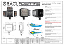 Oracle Lighting Multifunction LED Plow Headlight with Heated Lens 5700K SEE WARRANTY