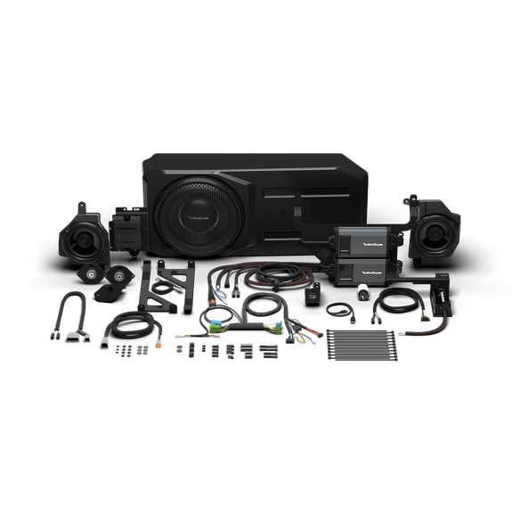 Rockford Fosgate 1,800 Watt All-In-One Audio Kit for Select 2018-2023 Jeep Wrangler Unlimited JL