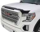 AVS 19-22 GMC Sierra 1500 Aeroskin Low Profile Hood Shield - Smoke