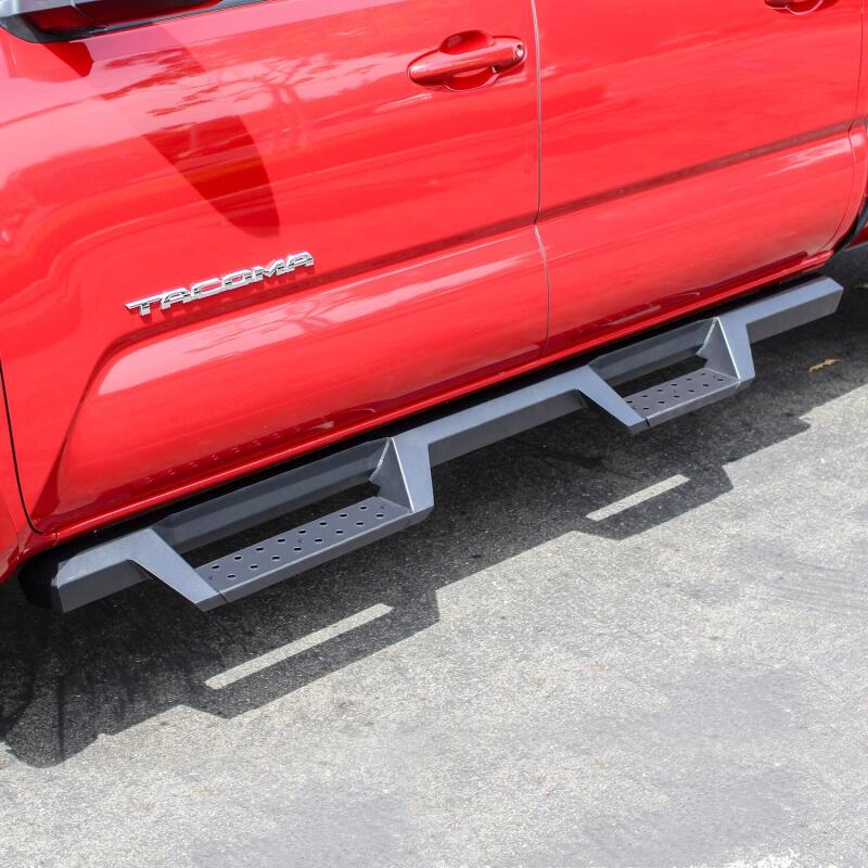 Westin/HDX 05-18 Toyota Tacoma Drop Nerf Step Bars - Textured Black