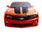 AVS 10-15 Chevy Camaro (Grille Fascia Mount) Aeroskin Low Profile Acrylic Hood Shield - Smoke