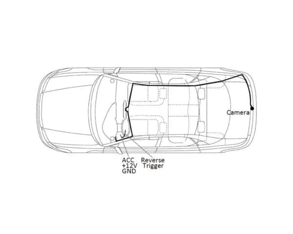 Rydeen 360 VIEW-SPL 360 Surround View Frameless Rearview Mirror with 4K Dash & Backup Cam