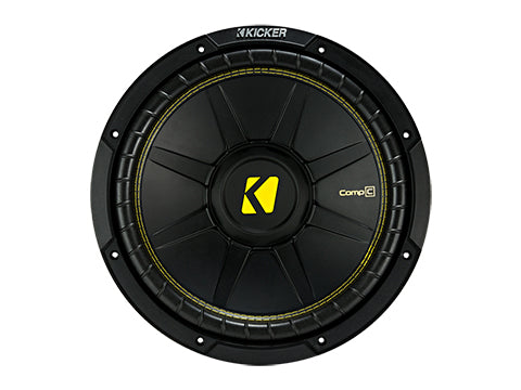 Kicker 12" CompC 4 Ohm SVC Subwoofer 44CWCS124