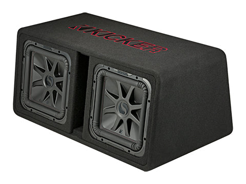 Kicker Dual 12" Solo-Baric L7R 2 Ohm Enclosure