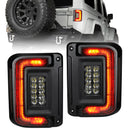 Oracle 07-17 Jeep Wrangler JK Flush Mount LED Tail Lights - Tinted NO RETURNS