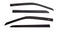 AVS 07-13 Chevy Avalanche Ventvisor Low Profile Window Deflectors 4pc - Matte Black