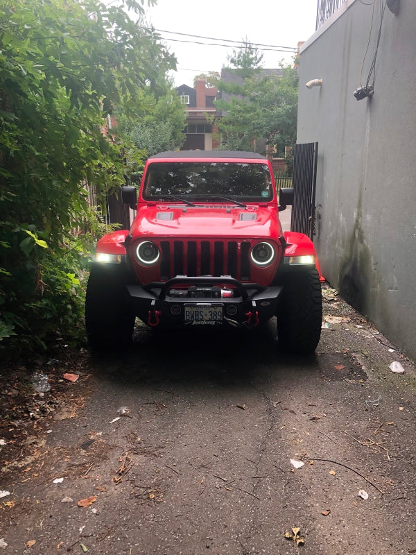 Oracle Jeep JL/Gladiator JT Oculus Bi-LED Projector Headlights - Amber/White Switchback SEE WARRANTY