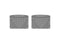 WeatherTech 03-06 Lincoln Navigator/Navigator L Rear Rubber Mats - Grey