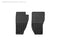 WeatherTech 84-96 Jeep Cherokee (2 door) Front Rubber Mats - Black