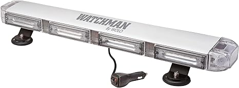 Wolo 7824MP-A Watchman Led Mini Bar Warning Light 24" Clear Lens
