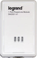 Legrand On-Q DA2301-V1 Gigabit Single Port Powerline Network Adapter