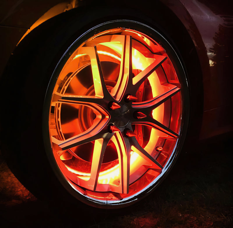 Oracle LED Illuminated Wheel Rings - ColorSHIFT - 15in. - ColorSHIFT No Remote NO RETURNS
