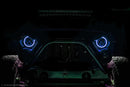 Oracle 7in High Powered LED Headlights - Black Bezel - ColorSHIFT No Controller