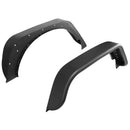 Westin/Snyper 07-17 Jeep Wrangler Tube Fenders - Rear - Textured Black