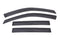 AVS 11-17 Jeep Compass (Old Body Style) Ventvisor Outside Mount Window Deflectors 4pc - Smoke