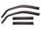 WeatherTech 19-22 Infiniti QX80 / 17-22 Nissan Armada FR & RR Side Window Deflectors - Dark Smoke