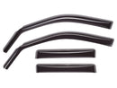 WeatherTech 2019+ Ford Ranger SuperCrew Front and Rear Side Window Deflectors - Dark Smoke