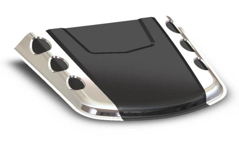 AVS Universal Hood Scoop - Smoke