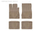 WT Rubber Mats - Rear - Tan