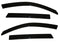 AVS 11-15 Kia Sorento Ventvisor Outside Mount Window Deflectors 4pc - Smoke