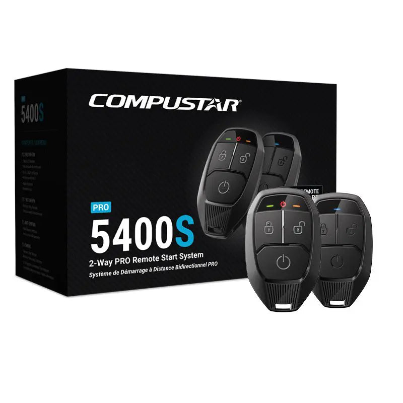 CompuStar CSP5400-S All-in-One 2-Way Remote Start Bundle (w/ control module)