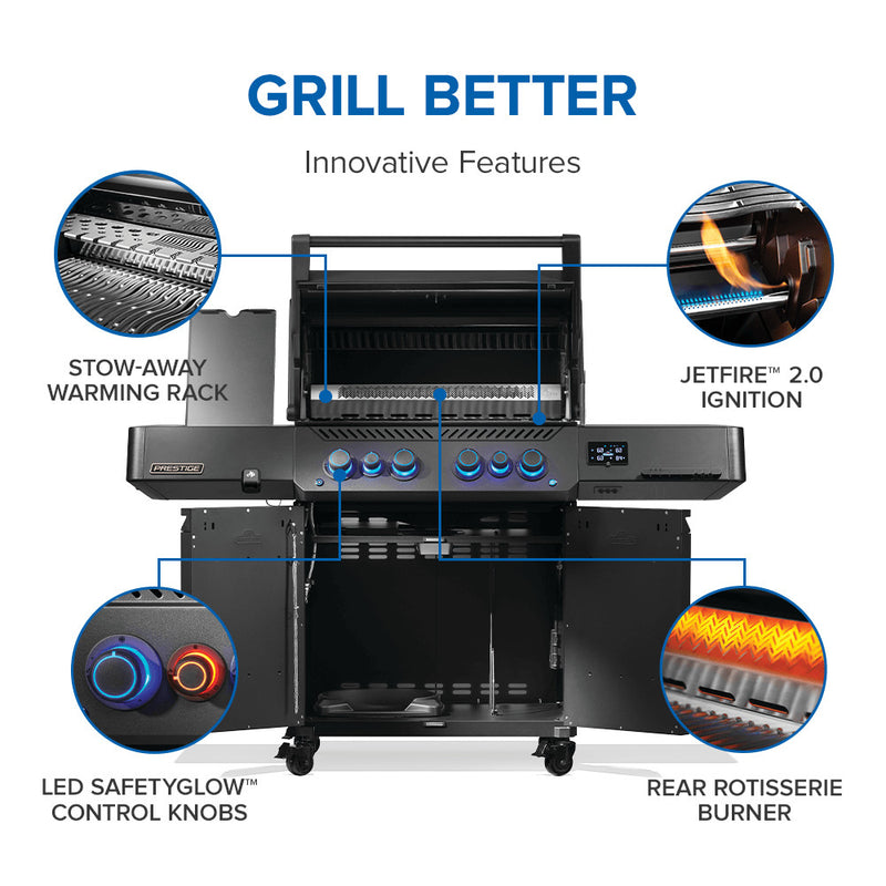 Napoleon Phantom Prestige® 500 Connected RSIB with Infrared Side and Rear Burner