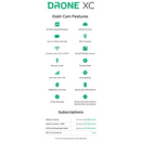 Drone XC 2K QHD Dash Camera with LTE + GPS + Wi-Fi