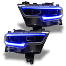 Oracle 19-21 RAM 1500 Projector LED Headlight DRL Upgrade Kit - ColorSHIFT RGBW+A w/ BC1 Controller