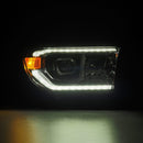 AlphaRex 07-13 Toyota Tundra / 08-17 Sequoia LUXX LED Proj HL Chrome w/Actv Light / Seq. Sig + DRL