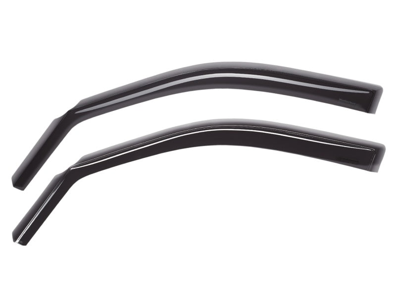 WeatherTech 10-13 Volkswagen Golf/GTI 3 Door Front Side Window Deflectors - Dark Smoke