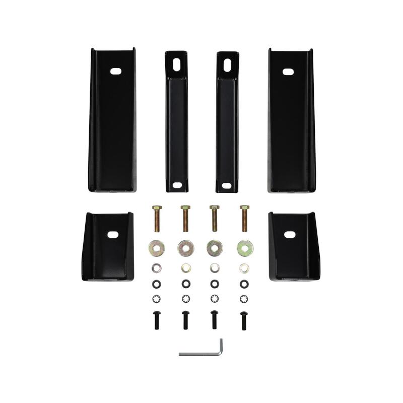 Westin 2019 Chevrolet Silverado/Sierra 1500 Crew Cab E-Series 3 Nerf Step Bars - Black