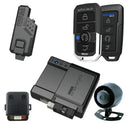 Omega AL-1680-B Remote Start w/ Alarm System (Manual w/ Push Button Ignition) + LINKR-LT3