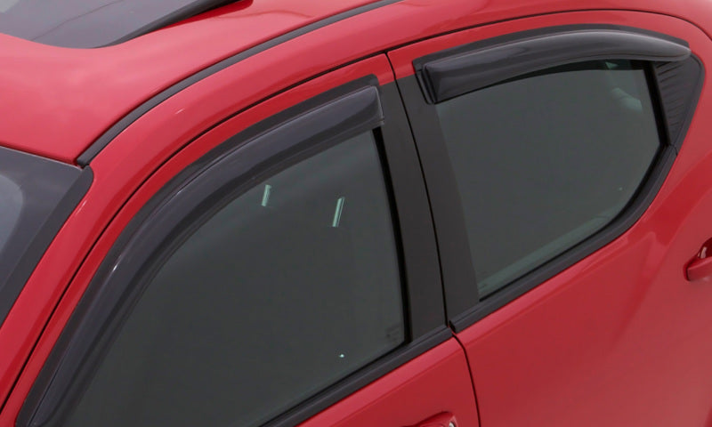 AVS 20-22 Toyota Corolla (Excl. Hatchback) Ventvisor Outside Mount Window Deflectors 4pc - Smoke